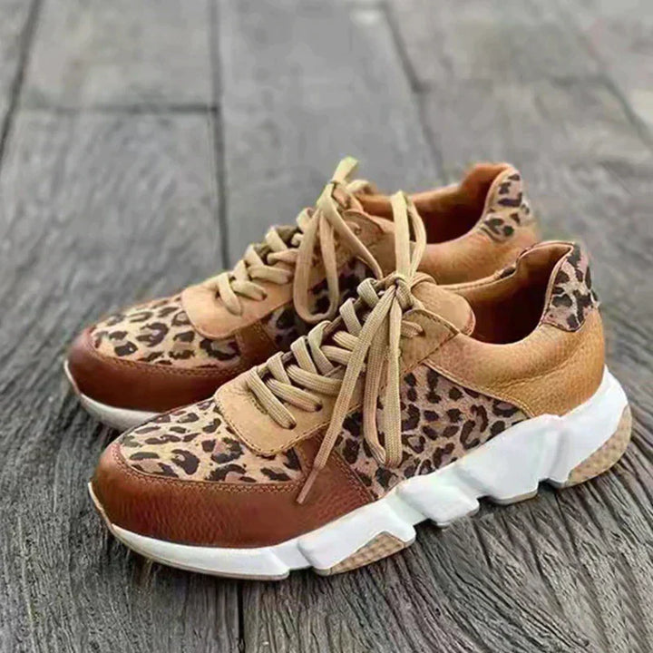 Alice | Comfortable Leopard Sneakers