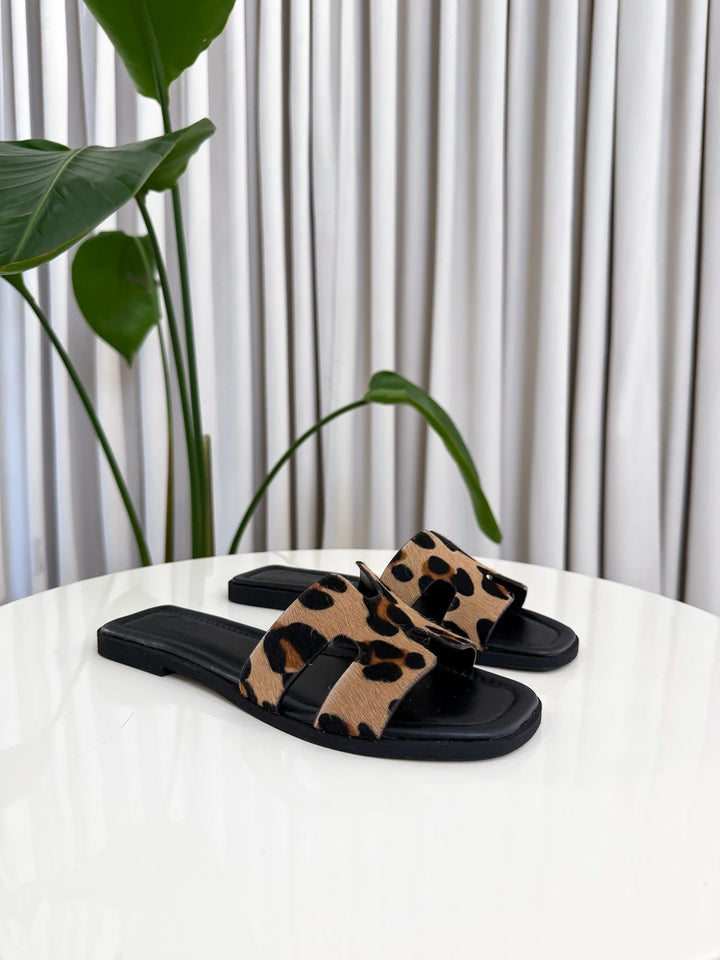 Aria | Elegant Leopard Sandals