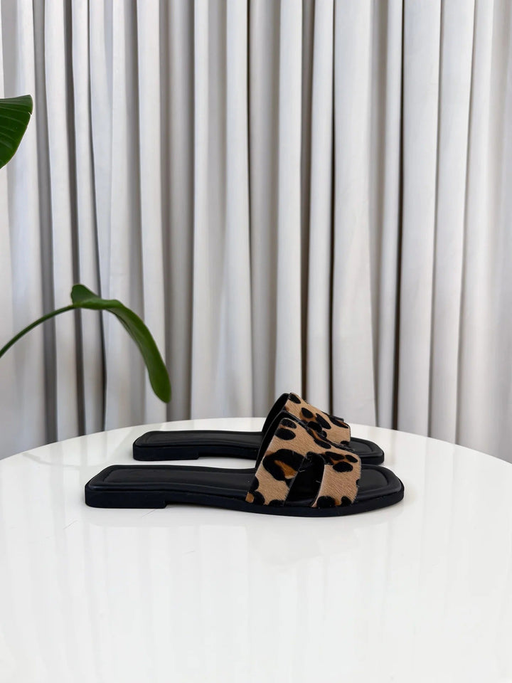 Aria | Elegant Leopard Sandals