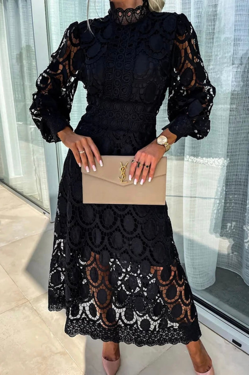 Amy | Elegant Lace Dress Ivy Luna Amy | Elegant Lace Dress Ivy Luna