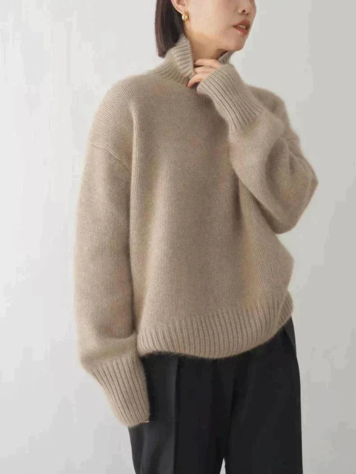 Milena - Comfortable Turtleneck Sweater