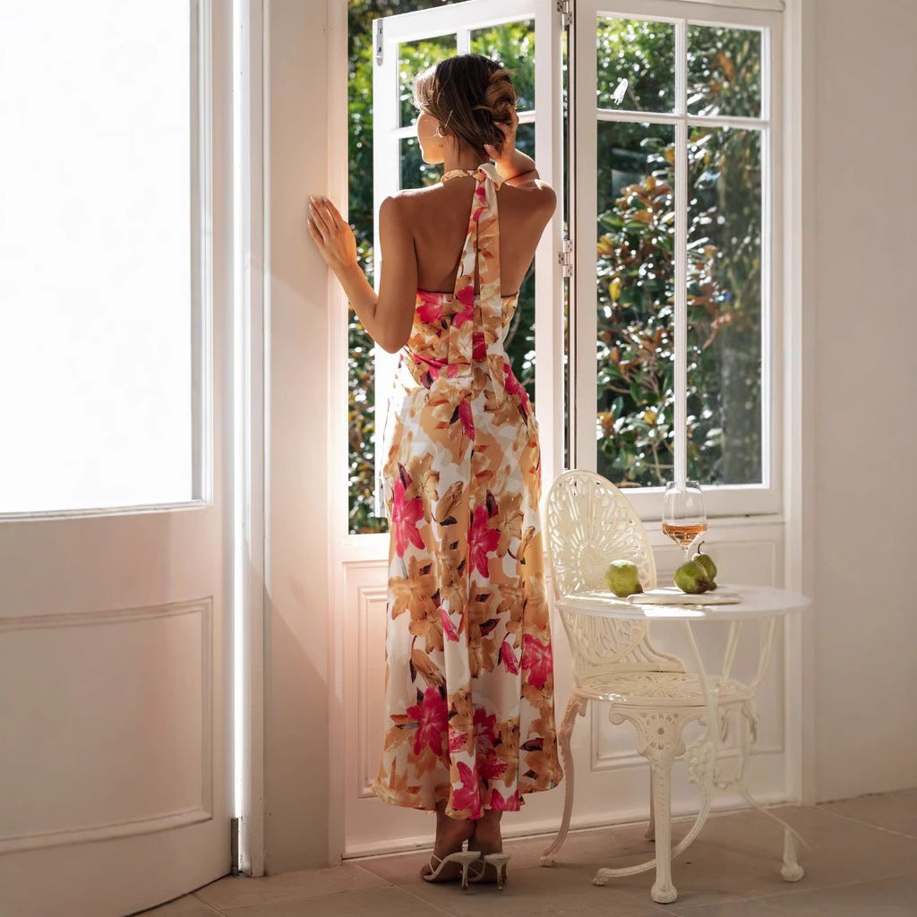 Emily | Floral Charm Midi Dress