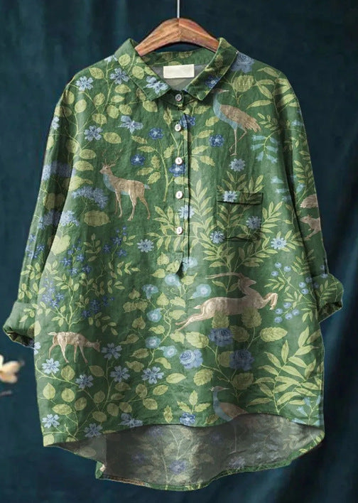 Margot | Classic Floral Blouse