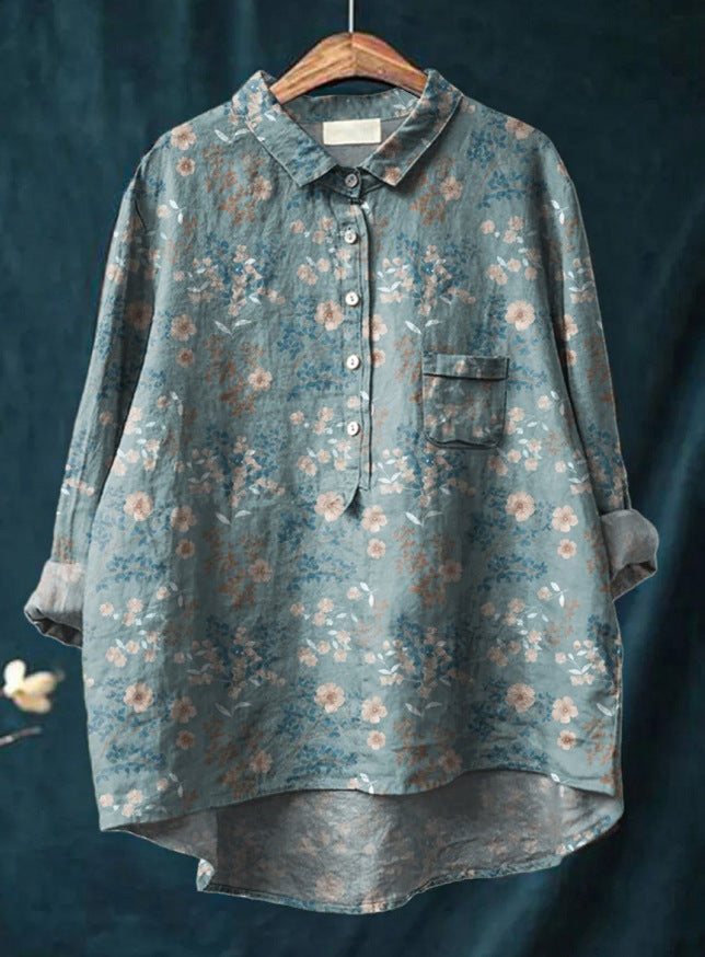 Margot | Classic Floral Blouse