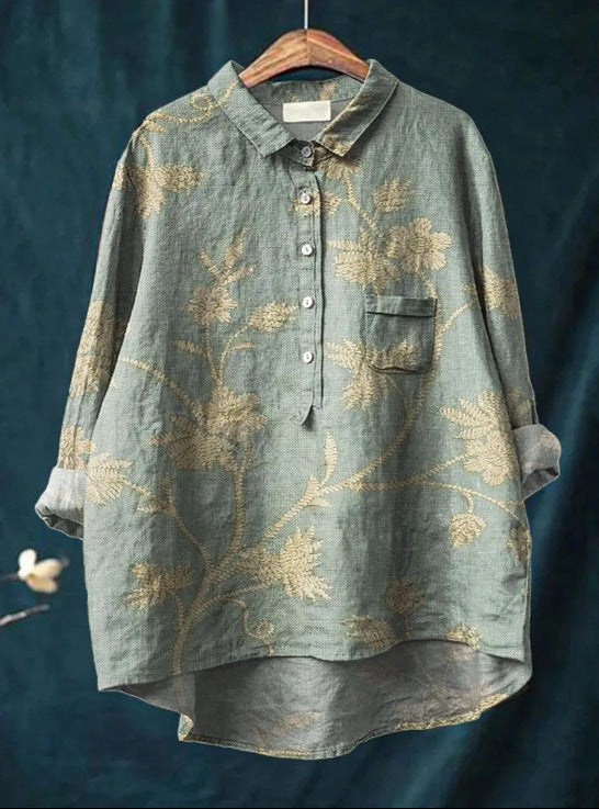 Margot | Classic Floral Blouse