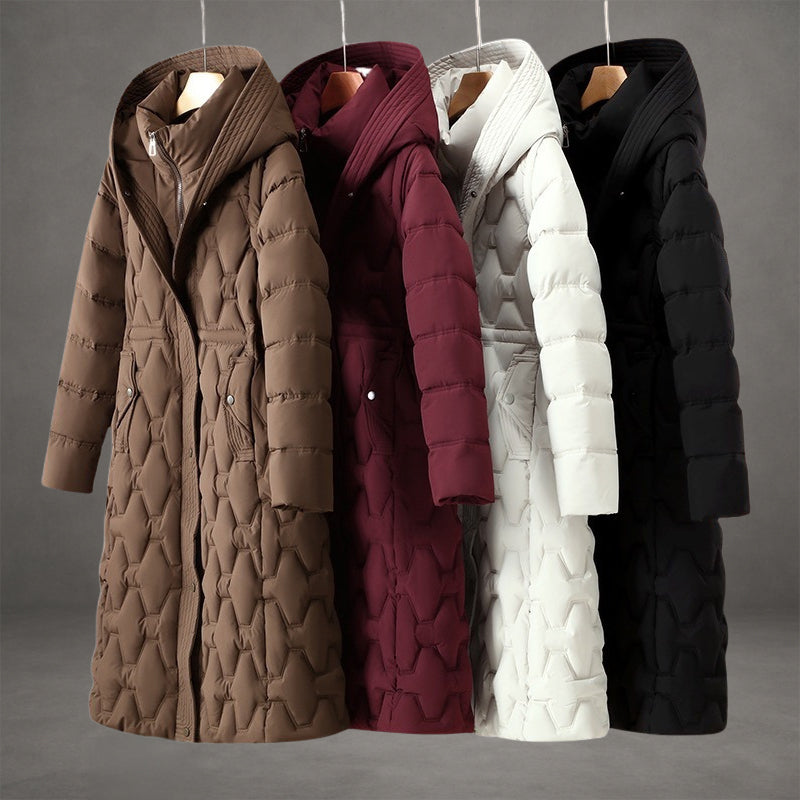 Olivia | Longline Hooded Coat