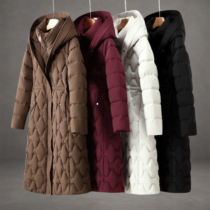 Olivia | Longline Hooded Coat