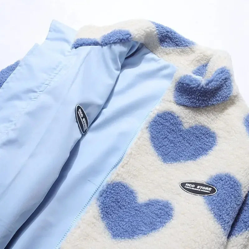 Elsie | Reversible Heart Jacket
