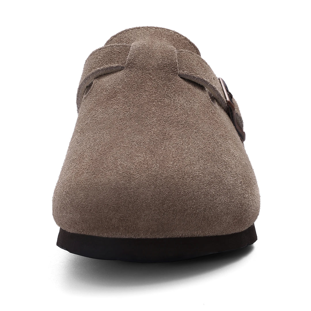 Naomi | Orthopaedic Suede Clogs