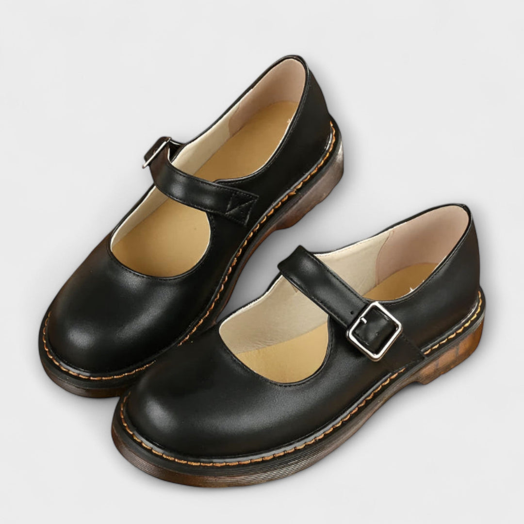 Cleo | Mary Jane Leather Shoes
