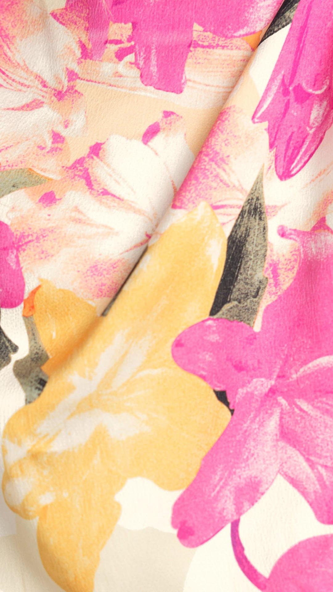 Emily | Floral Charm Midi Dress