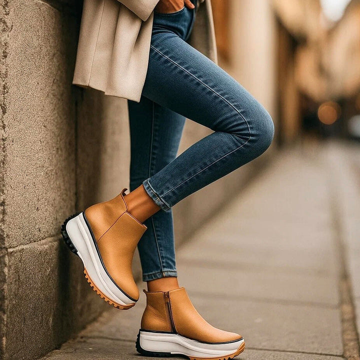 Fiona | Platform Ankle Boots