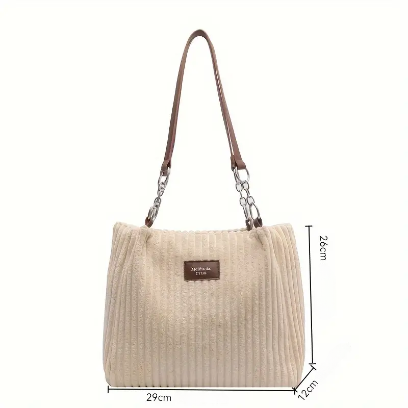 Ella | Corduroy Shoulder Bag