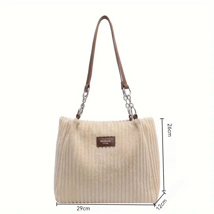 Ella | Corduroy Shoulder Bag
