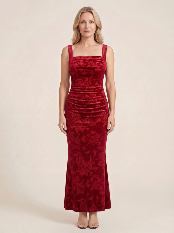 Charlotte | Elegant Velvet Dress