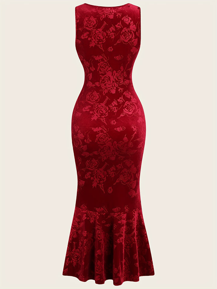 Charlotte | Elegant Velvet Dress