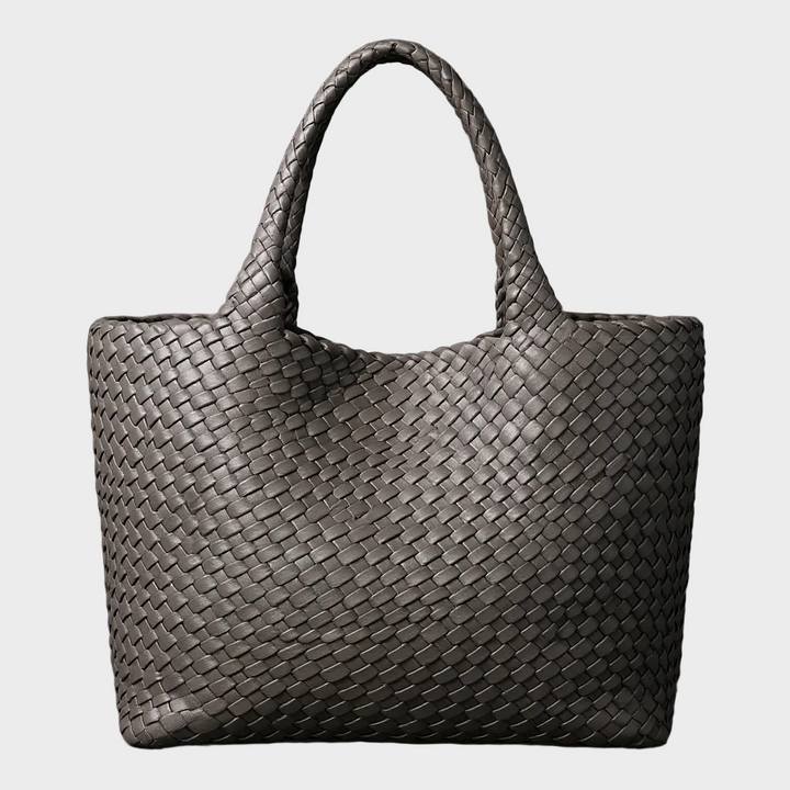 Isla | Woven Leather Tote