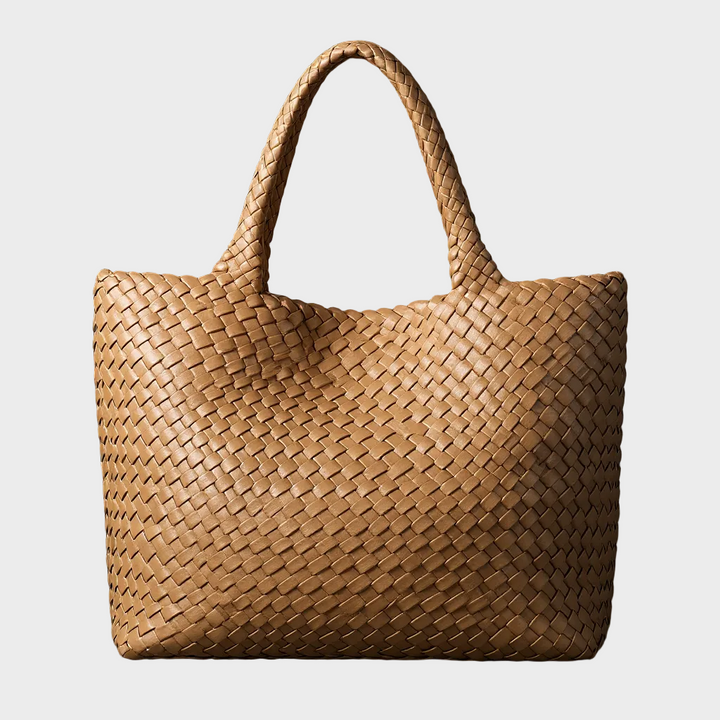 Isla | Woven Leather Tote