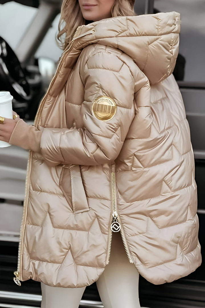 Aurelia | Elegant Hooded Coat